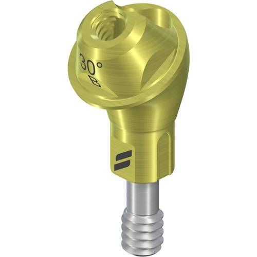 022.0145s:NC SCREW-RET. ABUT., TAN - ANGLED 30°, Ø 4.6MM, GH 3.5MM, TYPE B, STERILE