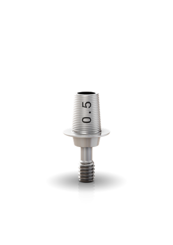 NUVO TITANIUM BASE FOR BRIDGE 5.5x4.5x0.5 CF SP