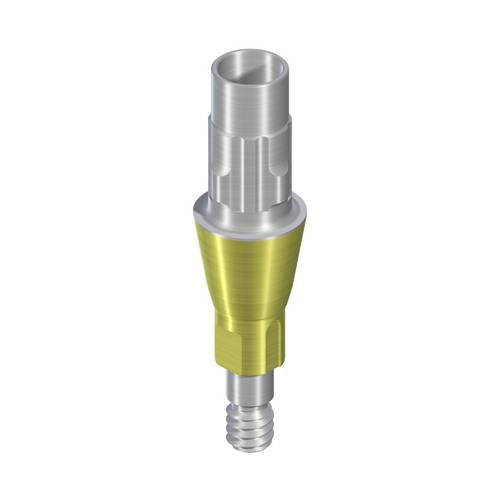 022.0108:NC Variobase® for Crown, incl. screw, Ø 3.9mm, AH 5.5mm, GH 3mm, TAN