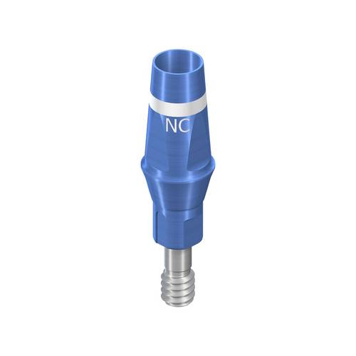 022.2315:NC Cementable Abutment, D 3.5mm, GH 1mm, AH 5.5mm, Ti