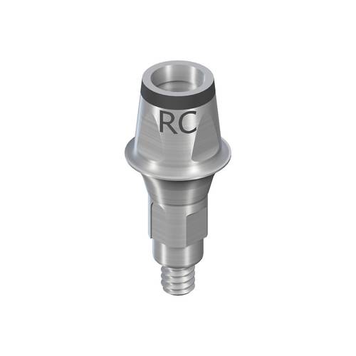 022.4321:RC Cementable Abutment, D 5mm, GH 1mm, AH 4mm, Ti