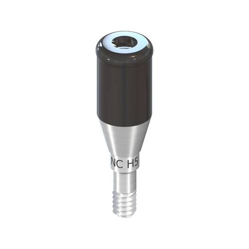 022.0050:NC Novaloc® ADLC straight, Ø 3.8mm, H 5mm, TAV