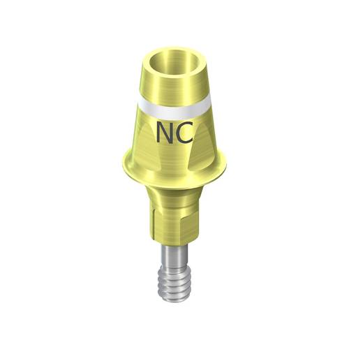 022.2325:NC Cementable Abutment, D 5mm, GH 1mm, AH 5.5mm, Ti