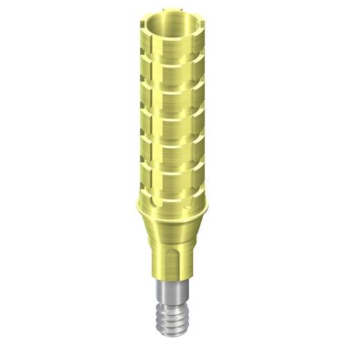 024.2371:NC Temporary Abutment, Crown, D 3.5mm, H 11mm, TAN