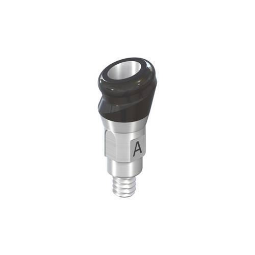 022.0067:RC Novaloc® ADLC angled 15°, Ø 3.8mm, H 2mm, type A, TAV