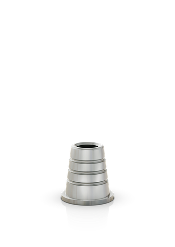 NUVO ONE STEP HYBRID COPING(Ti) MULTI UNIT SCREW RETAINED ABUTMENT 4.8
