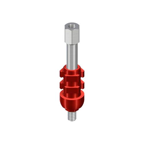 048.090:RN synOcta® Impression post, for open tray, with guide screw, L 25mm, Al/Ti