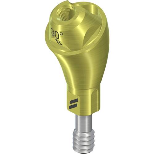 022.0147s:NC SCREW-RET. ABUT., TAN - ANGLED 30°, Ø 4.6MM, GH 4.5MM, TYPE B, STERILE