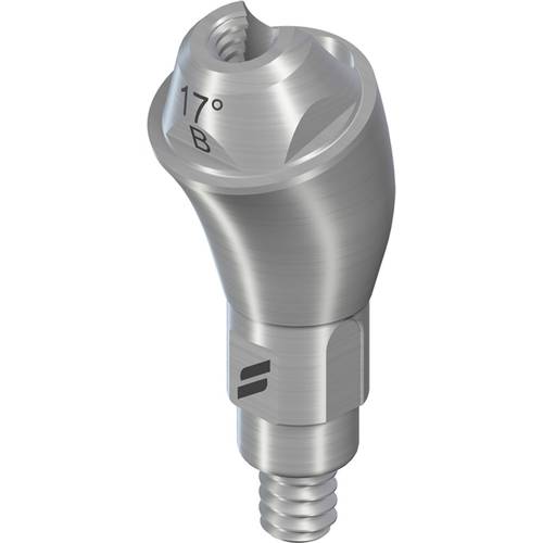 022.0155s:RC SCREW-RET. ABUT., TAN - ANGLED 17°, Ø 4.6MM, GH 4.5MM, TYPE B, STERILE