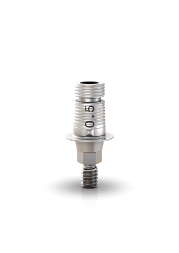 NUVO TITANIUM BASE FOR CROWN 5.5X6.0X0.5 CF SP