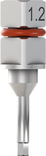 NUVO SCREW DRIVER HEX 1.2 FOR RATCHET/SHORT