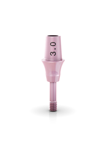 NUVO TITANIUM BASE FOR BRIDGE 4.5x4.5x3.0 CF NP