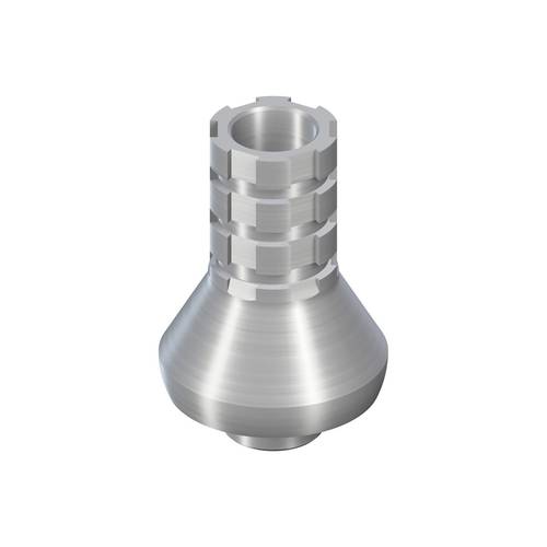 048.718:WN synOcta® Post for temporary restorations, for bridge, H 9mm, Ti