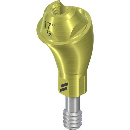 022.0141s:NC SCREW-RET. ABUT., TAN - ANGLED 17°, Ø 4.6MM, GH 4.5MM, TYPE B, STERILE