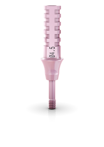 NUVO TITANIUM TEMPORARY ABUTMENT FOR BRIDGE 4.5 CF GH 3.0 NP