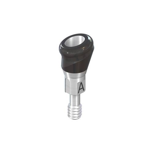 022.0062:NC Novaloc® ADLC angled 15°, Ø 3.8mm, H 2mm, type A, TAV