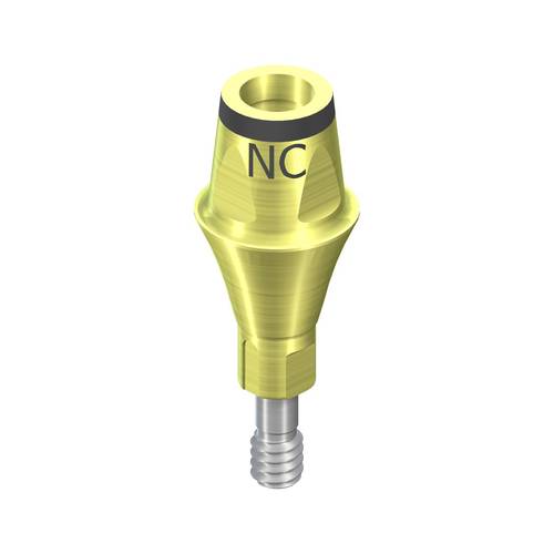 022.2323:NC Cementable Abutment, D 5mm, GH 3mm, AH 4mm, Ti