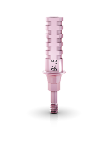 NUVO TITANIUM TEMPORARY ABUTMENT FOR CROWN 4.5 CF GH 1.0 NP