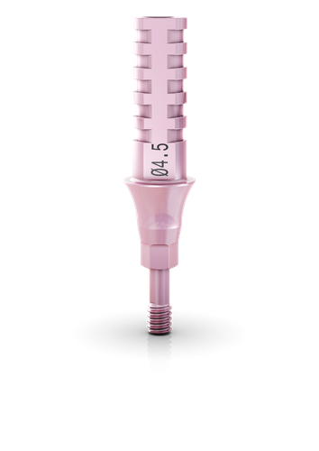 NUVO TITANIUM TEMPORARY ABUTMENT FOR CROWN 4.5 CF GH 3.0 NP