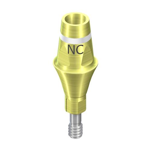 022.2327:NC Cementable Abutment, D 5mm, GH 3mm, AH 5.5mm, Ti