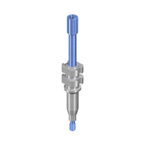 025.0022:SC Impression Post for open tray, with guide screw, L 24mm, TAN