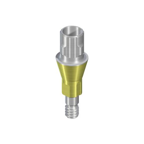 022.0102:NC Variobase® for Crown, incl. screw, Ø 3.9mm, AH 3.5mm, GH 2mm, TAN