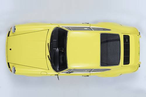بورشه 911 كاريرا 2.7 آر إس أصفر فاتح / خطوط خضراء