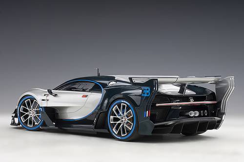 Bugatti Vision Gran Turismo Silver/Carbon Blue