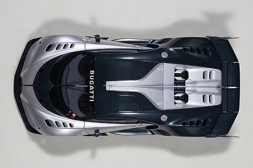 Bugatti Vision Gran Turismo Silver/Carbon Blue