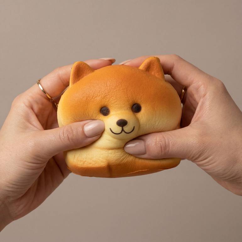 سكوشي المخبوزات شكل الثعلب