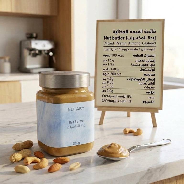 زبدة المكسرات