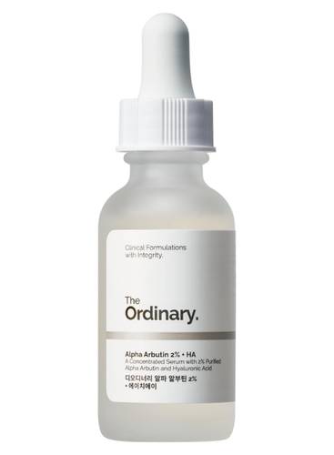 ذا أورديناري (The Ordinary) سيروم ألفا أربوتين 2% + حمض الهيالورونيك لتفتيح البشرة وعلاج التصبغات - 30 مل