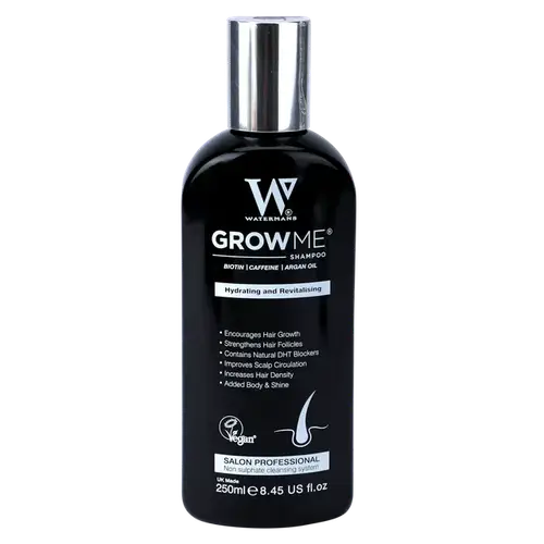واترمانز (Watermans) شامبو جرومي (GrowMe) لتعزيز نمو الشعر وعلاج التساقط - 250 مل