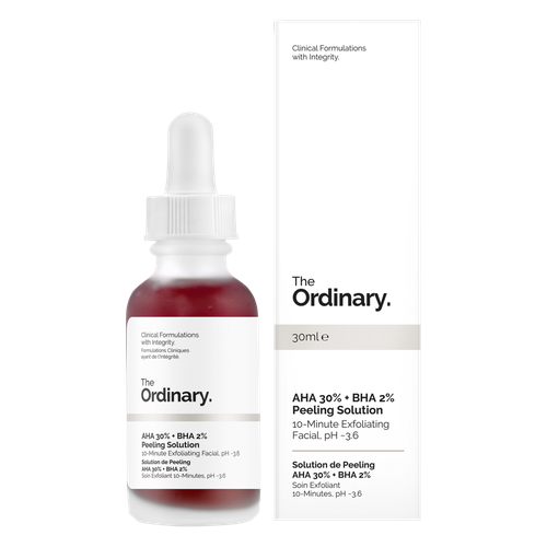 ذا أورديناري (The Ordinary) مقشر أحماض الفواكه الأحمر (AHA 30% + BHA 2%) لتجديد البشرة - 30 مل