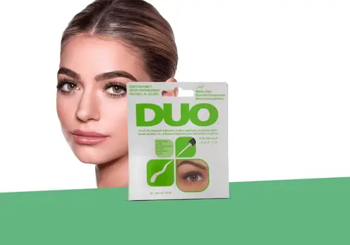ديو (DUO) غراء رموش ستريبلاش بالفرشاة أبيض/ شفاف وخالٍ من اللاتكس اخضر - 5 جرام