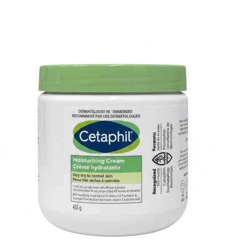 سيتافيل (Cetaphil) كريم مرطب مغذي للوجه والجسم للبشرة الجافة والعادية - 453 جرام