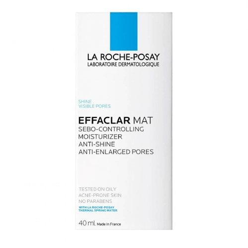 لاروش بوزيه (La Roche-Posay) كريم إيفاكلار مات للتحكم في اللمعان وتضييق المسام - 40 مل