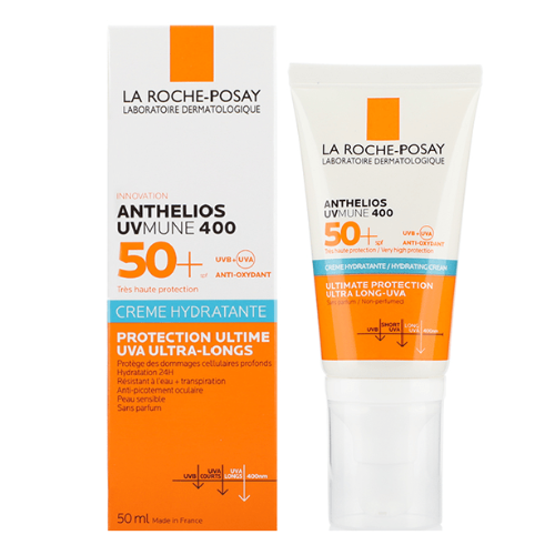 كريم واقي شمس لاروش بوزيه (Anthelios UVMUNE 400) المرطب فائق الحماية SPF50+