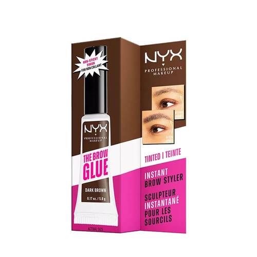 ان واي اكس (NYX) جل حواجب ذا برو جلو TBG04 - بني داكن 5 جم | تثبيت فائق يدوم 16 ساعة