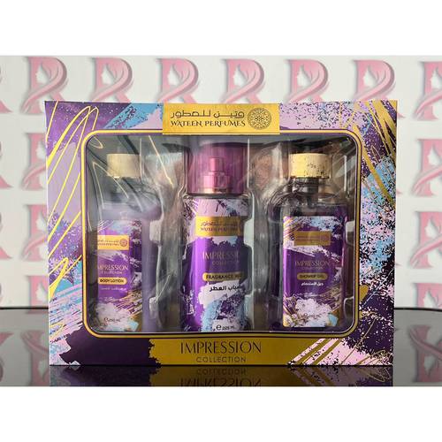 مجموعة وتين للعطور جل الاستحمام و مرطب جسم و ضباب العطر 