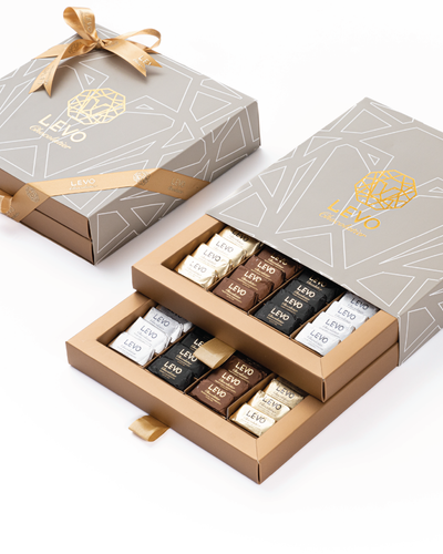 Gianduiotto 80 pieces wrapped chocolate box