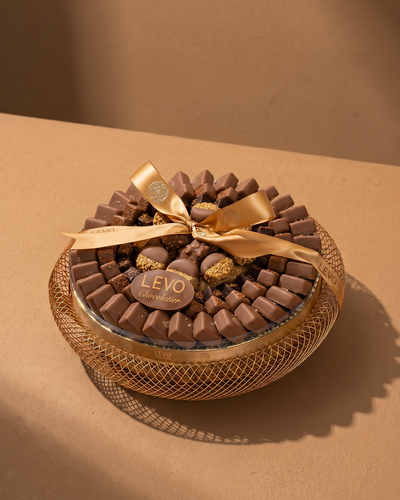 Gold small chocolate tray