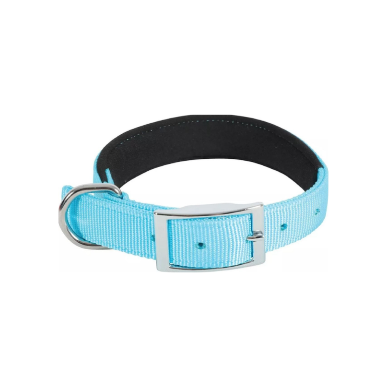Zolux Comf Soft Nylon Turquoise Collar For Dogs - 40 cm