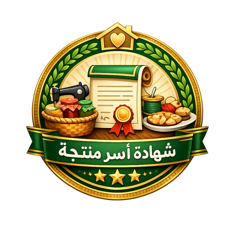 شهادة أسر منتجة