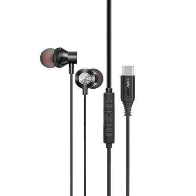 سماعات ستيريو سلكية داخل الأذن، المزودة بمنفذ USB-C لاتصال متميز مع تصميم مريح وملائم يجعلها مثالية للاستخدام اليومي مع جميع أجهزتك المحمولة والأجهزة اللوحية - Promate Silken-C