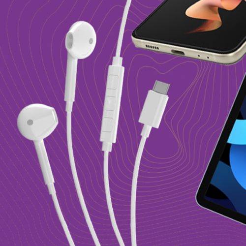اكتيف - سماعة بمدخل تايب سي