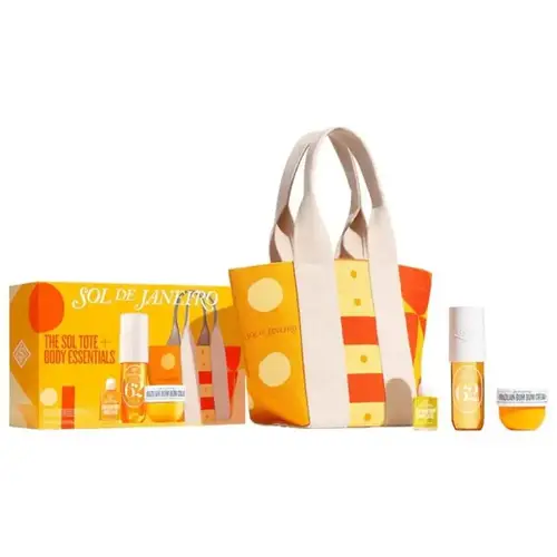 مجموعة Sol Tote + Body Essentials إصدار محدود