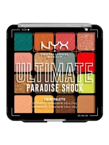 لوحة ظلال العيون Ultimate Paradise Shock من NYX | ألوان متنوعة
