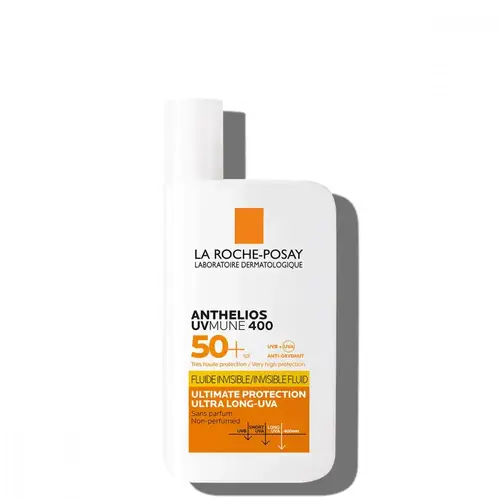 أنثيليوس يوفي ميون 400 SPF50+ السائل الغير مرئي حماية فائقة من أشعة الشمس من لاروش بوزيه - 50 مل