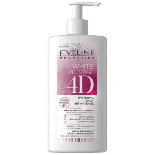 غسول المناطق الحساسة من ايفيلين وايت برستيج 4D من ايفلين 250ml